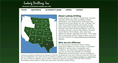 Desktop Screenshot of ludwigdrilling.com