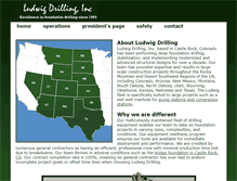 Tablet Screenshot of ludwigdrilling.com